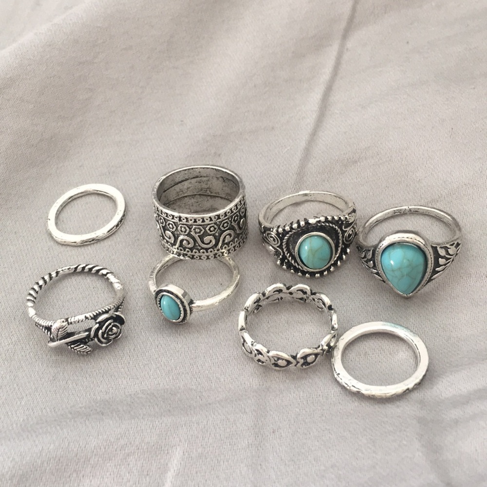 Assorted Silver Rings